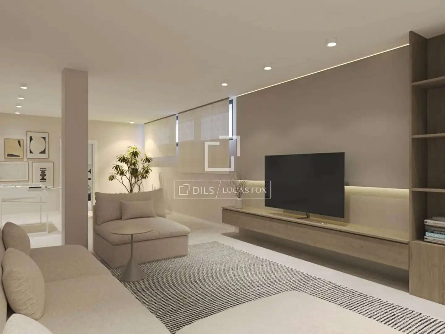 Sala de estar de Casa o chalet en venta en Las Rozas de Madrid con Calefacción, Jardín privado y Terraza