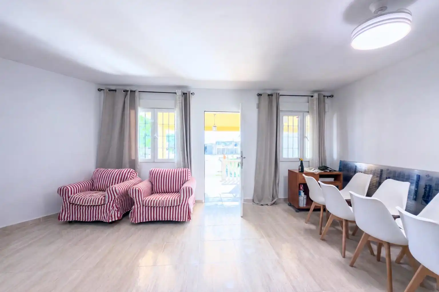 Sala de estar de Finca rústica en venta en San Javier con Aire acondicionado, Calefacción y Jardín privado