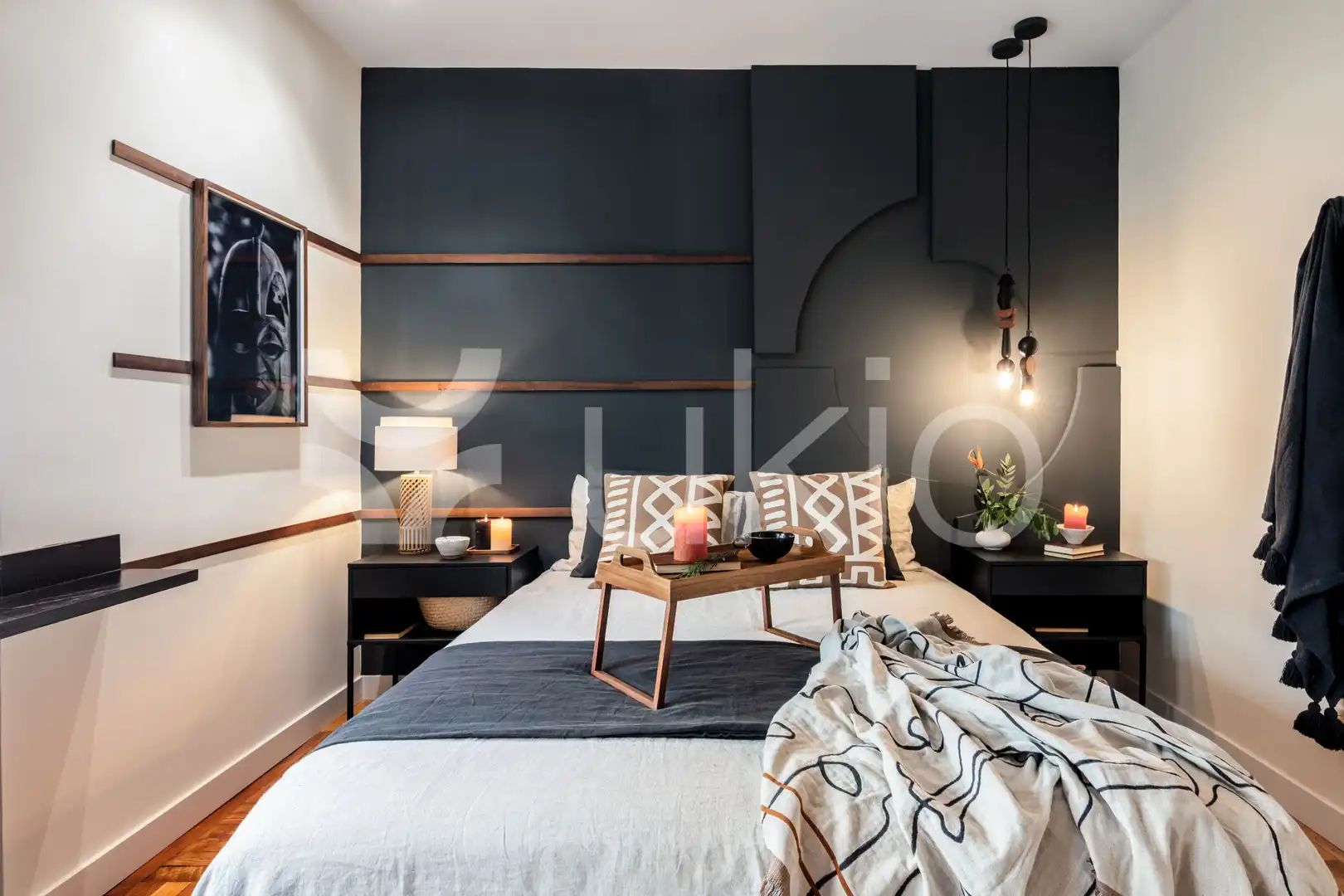 Bedroom of Apartments for rent in Madrid  with Air Conditioner, Heating and Furnished