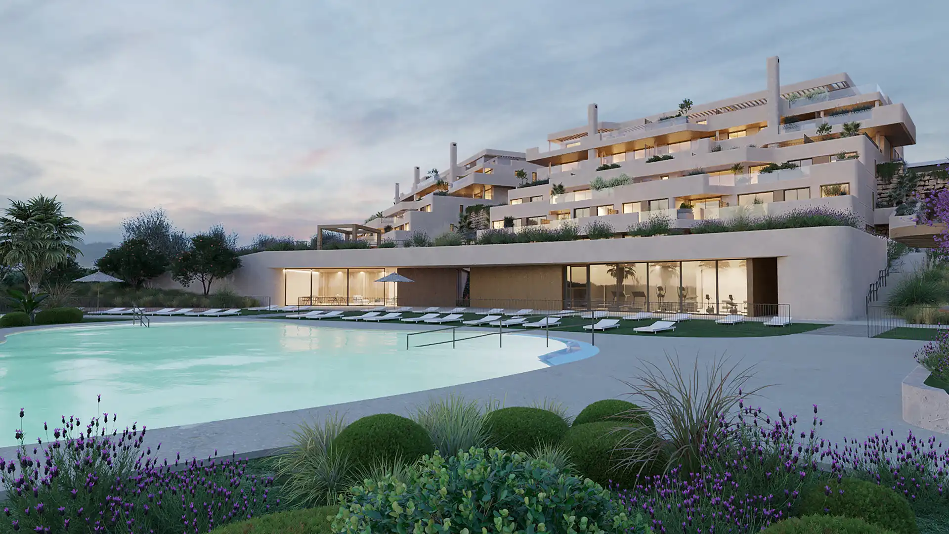 Exterior view of Attic for sale in La Alcaidesa  with Air Conditioner, Terrace and Swimming Pool