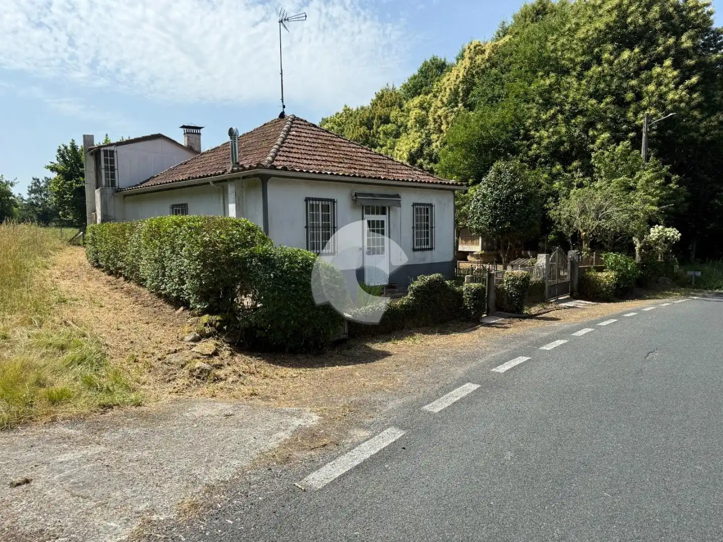 Vista exterior de Casa o xalet en venda en Vilamarín amb Calefacció i Jardí privat