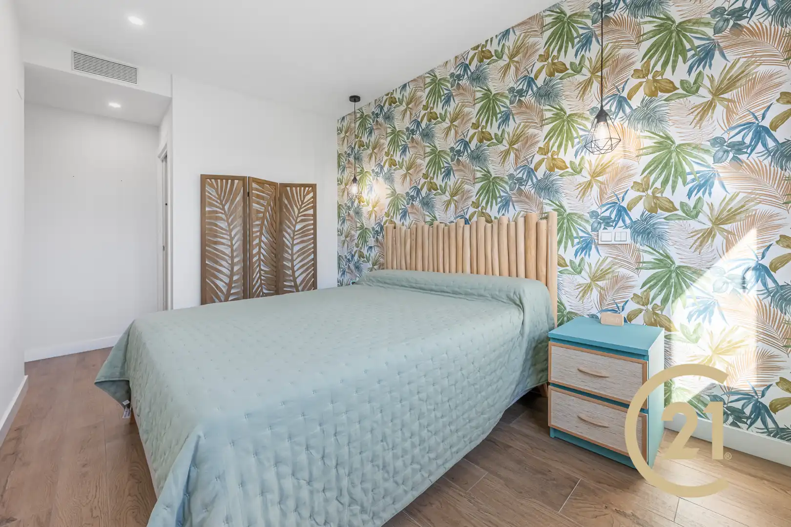 Schlafzimmer von Wohnung zum Verkauf in Málaga mit Klimaanlage, Terrasse und Abstellraum