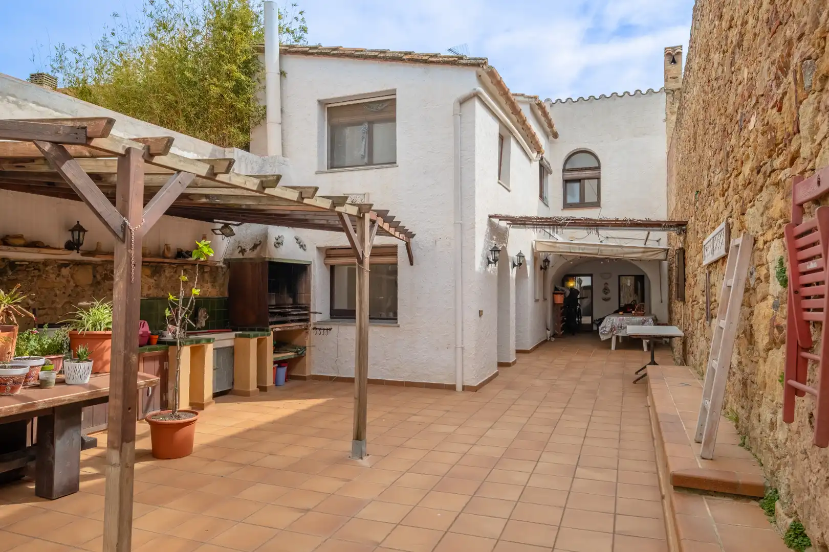 Terrasse von Country house zum Verkauf in Pals