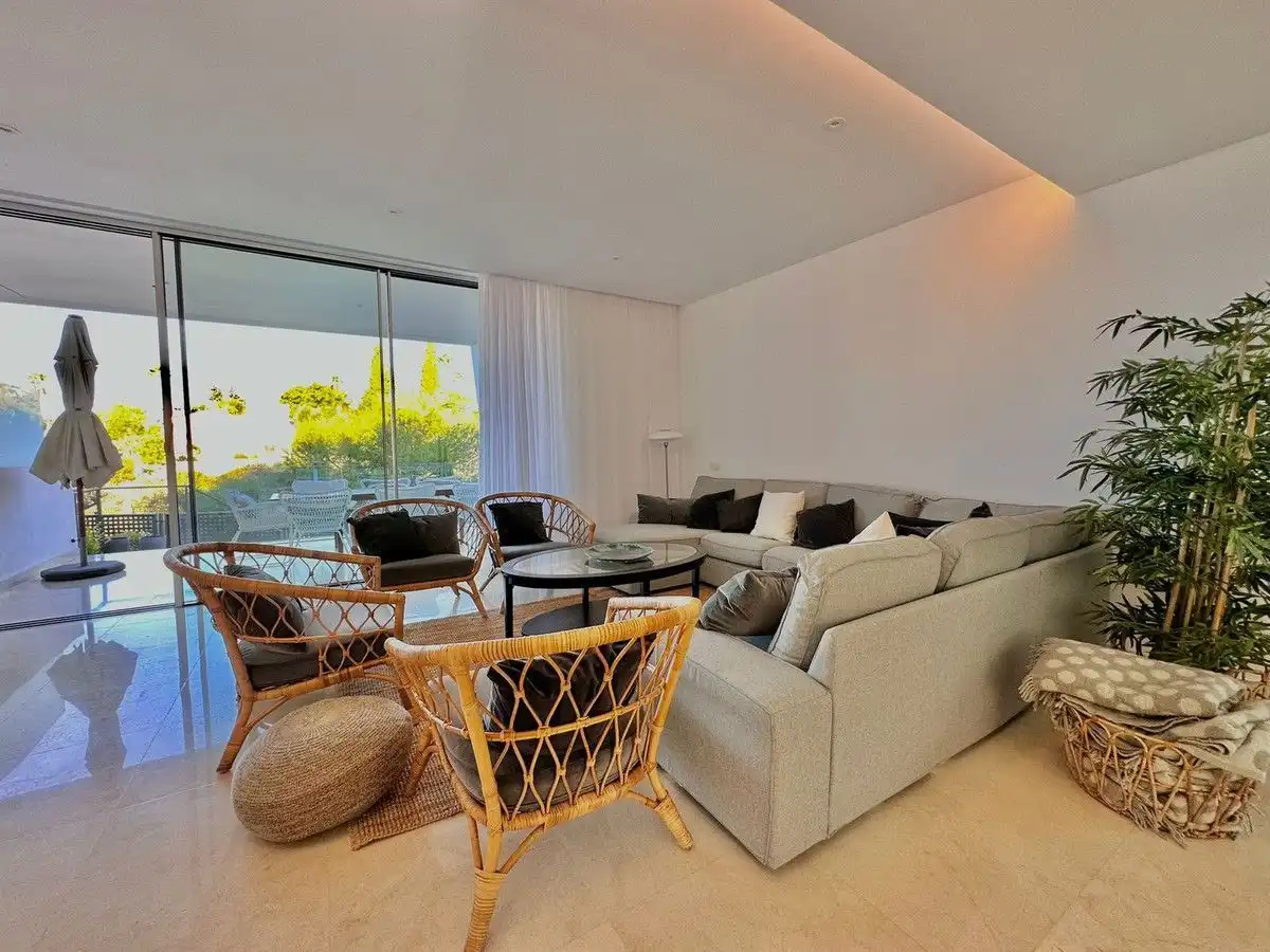 Living room of Detached homes for rent in Marbella  with Air Conditioner, Heating and Terrace