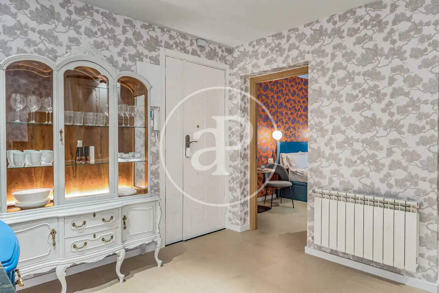 Bedroom of Flat for sale in Madrid  with Air Conditioner, Heating and Furnished
