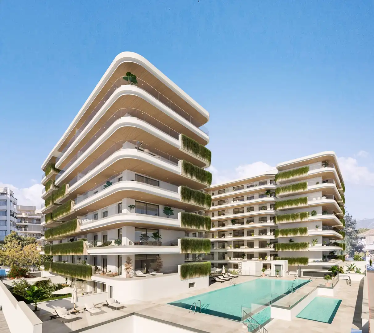 Apartament amb piscina en venda a Marbella Centro