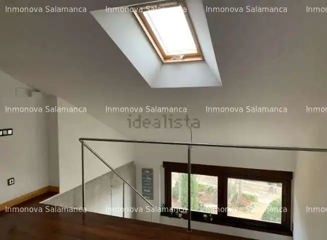 Terraza de Dúplex de alquiler en Salamanca con Calefacción y Amueblado