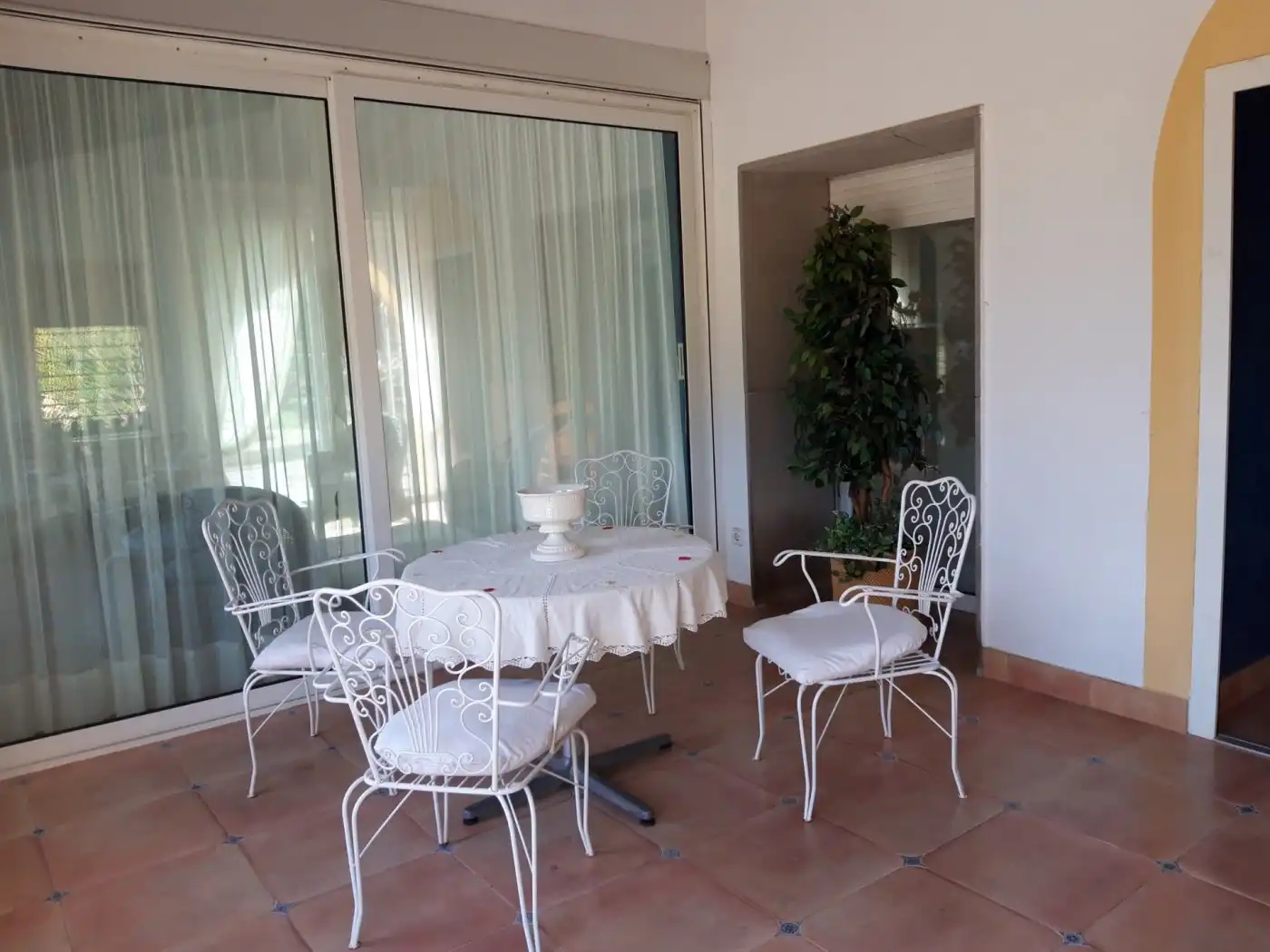 Terraza de Casa o chalet de alquiler en Pedreguer con Aire acondicionado, Calefacción y Jardín privado