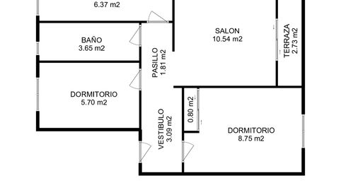 Foto 3 de Piso en venta en Ciudad Jardín - Parque Roma, Zaragoza Capital