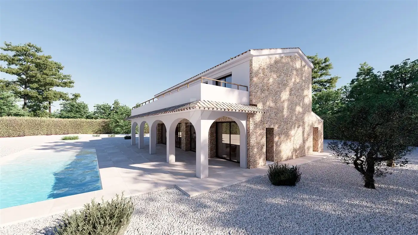 Country house with pool for sale in Benissa pueblo, imagen 31