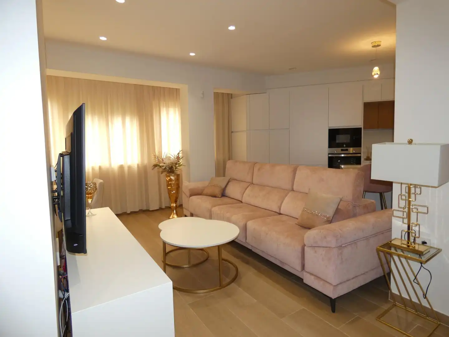 Wohnzimmer von Wohnung zum Verkauf in Alcantarilla mit Klimaanlage und Heizung