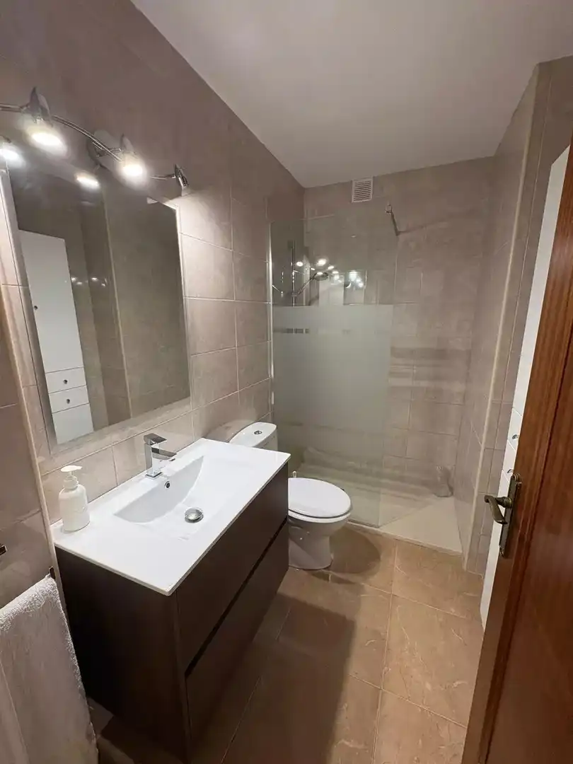 Bathroom of Flat for sale in Roses  with Heating, Terrace and Storage room