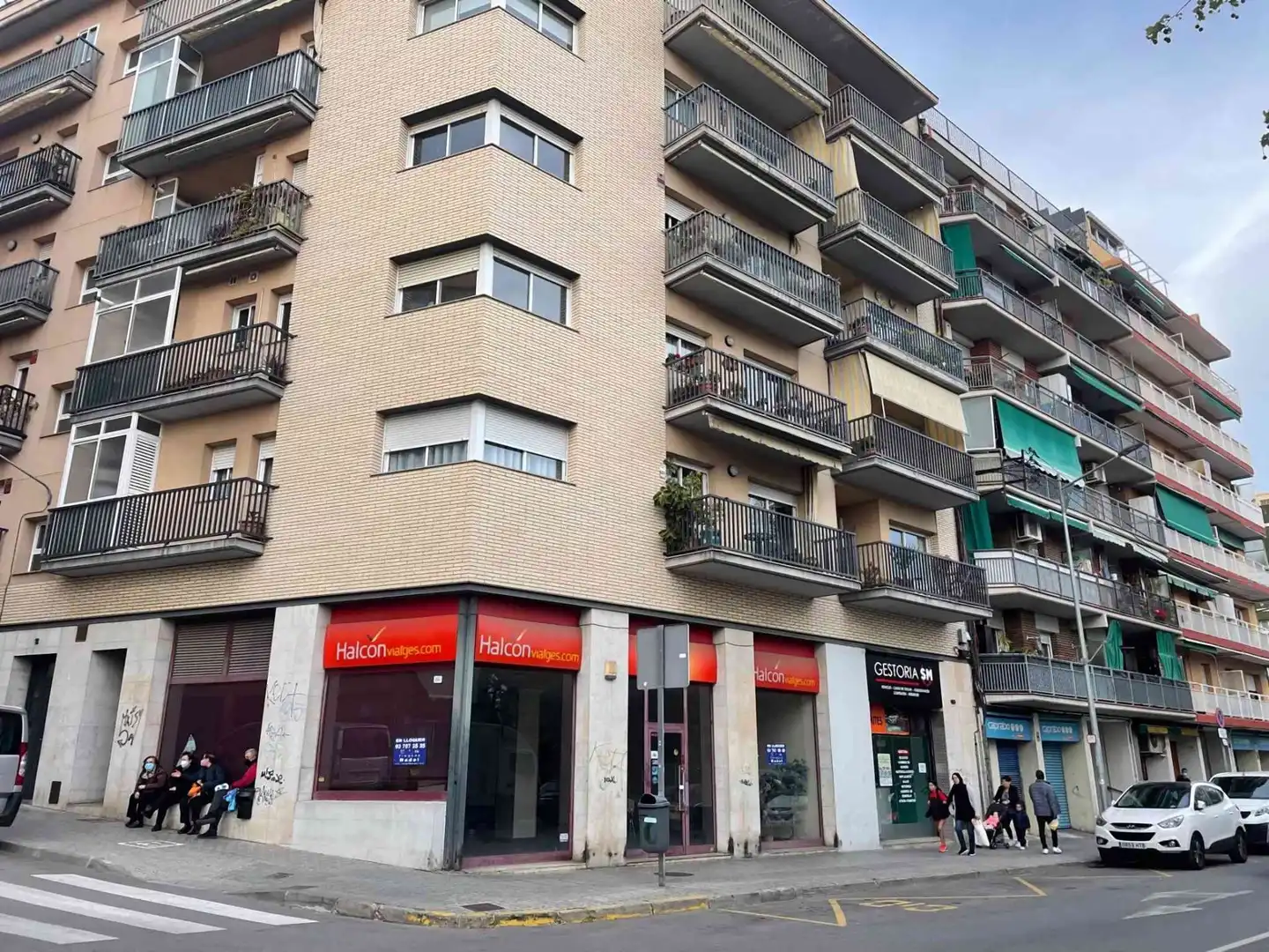 Vista exterior de Local de alquiler en Mataró con Aire acondicionado