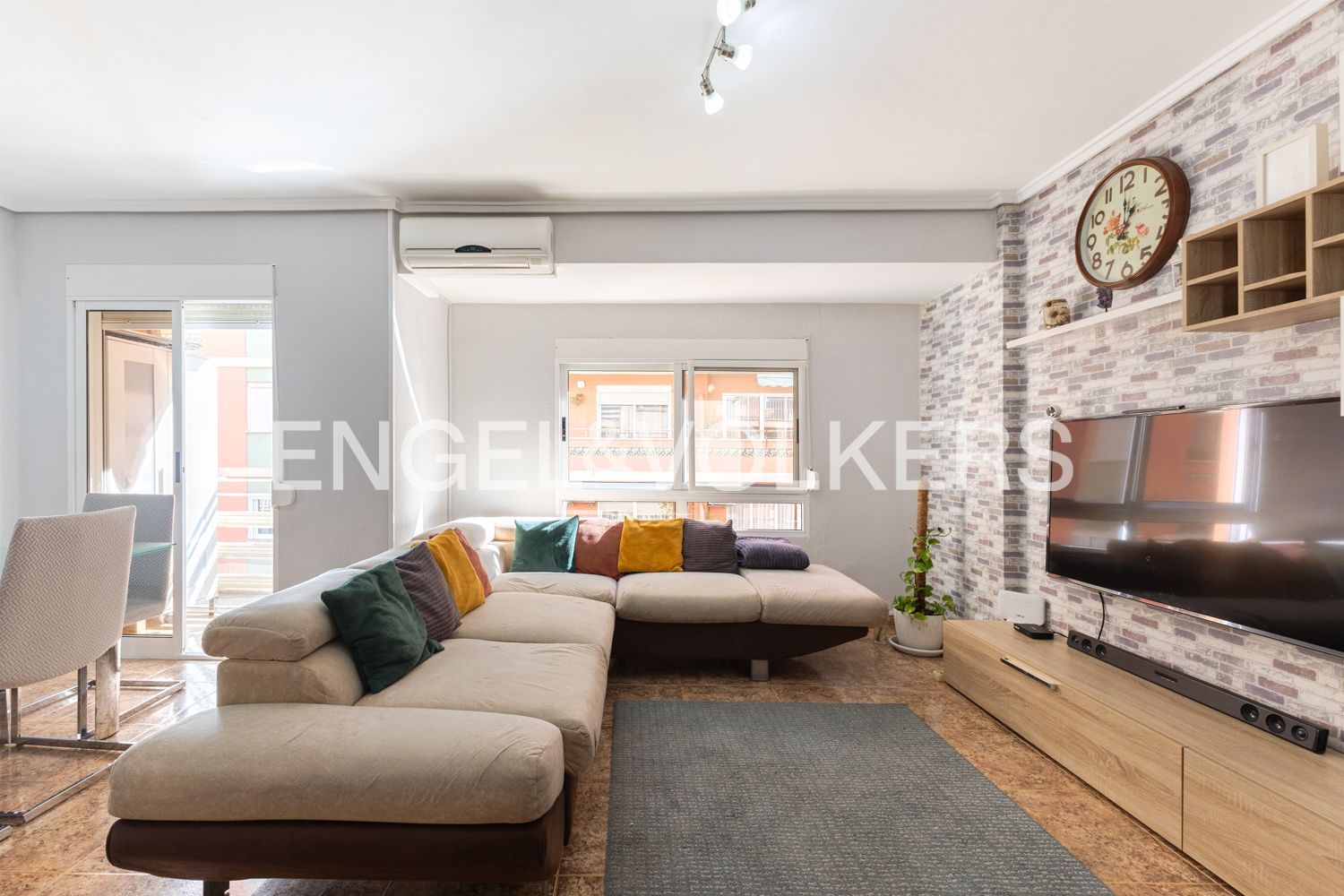 Sala d'estar de Pis en venda en Mislata amb Aire condicionat, Calefacció i Balcó