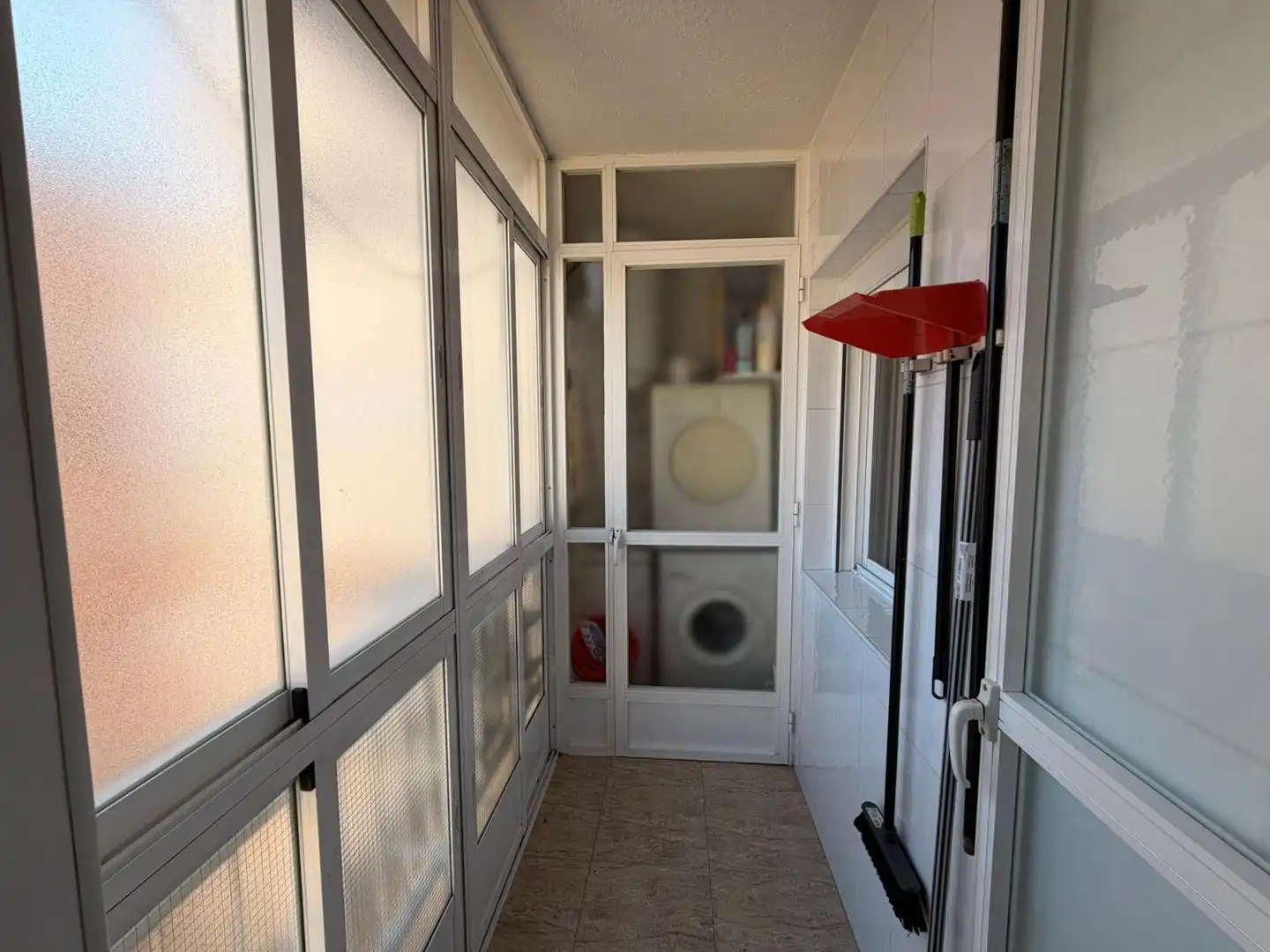 Balcony of Flat for rent in Jaén  with Air Conditioner, Heating and Storage room