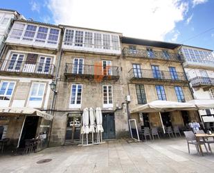 Exterior view of Flat for sale in Santiago de Compostela 