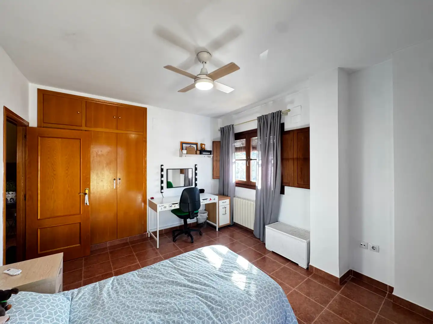 Schlafzimmer von Einfamilien-Reihenhaus zum Verkauf in Canet d'En Berenguer mit Klimaanlage, Heizung und Terrasse