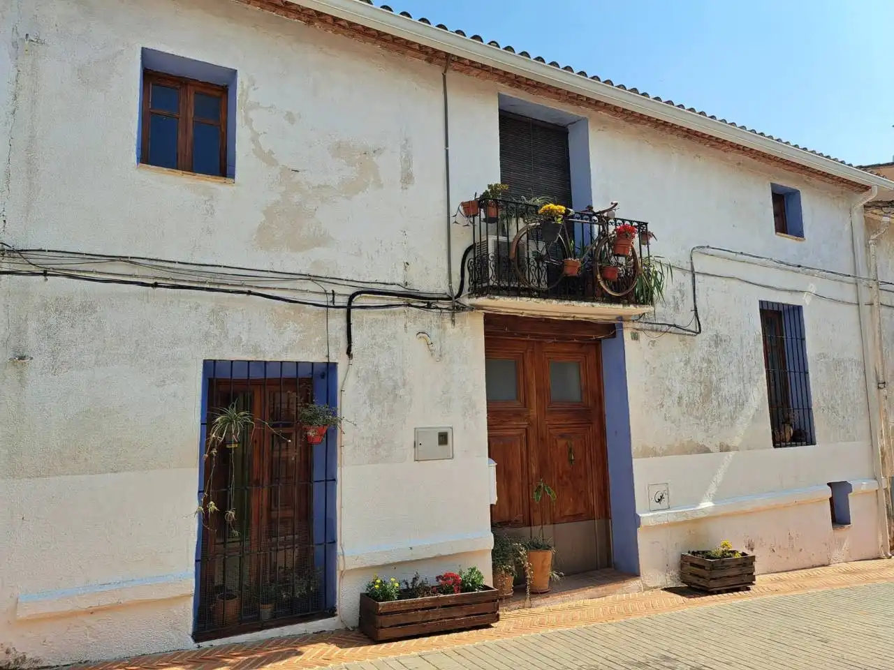 Vista exterior de Casa o chalet en venta en Pinet con Jardín privado
