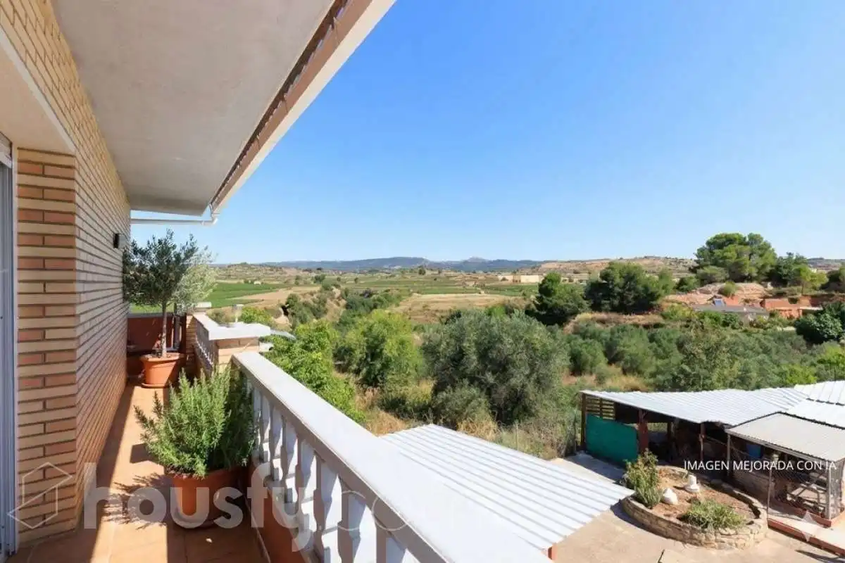 Terraza de Casa o chalet en venta en Sarral con Aire acondicionado, Calefacción y Jardín privado