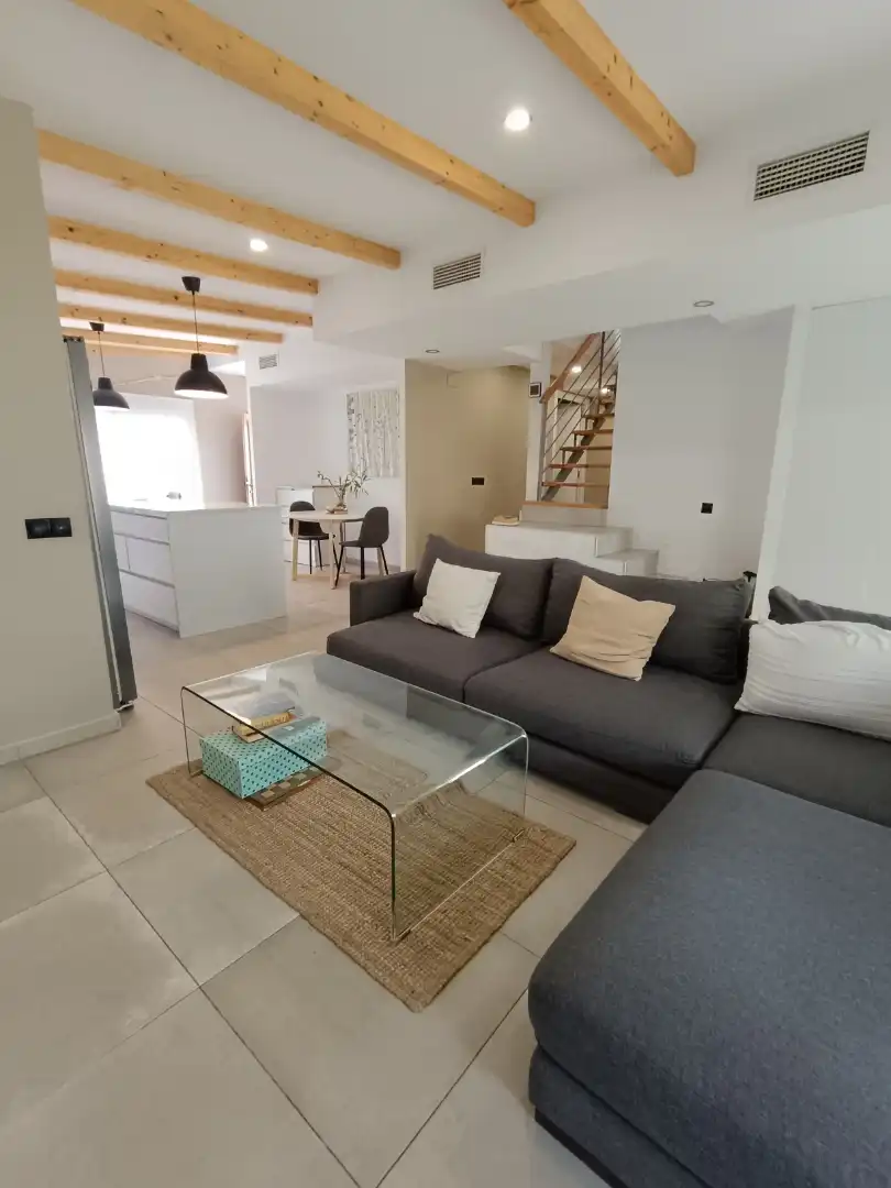 Living room of Houses for sale in Galapagar  with Air Conditioner, Heating and Private garden