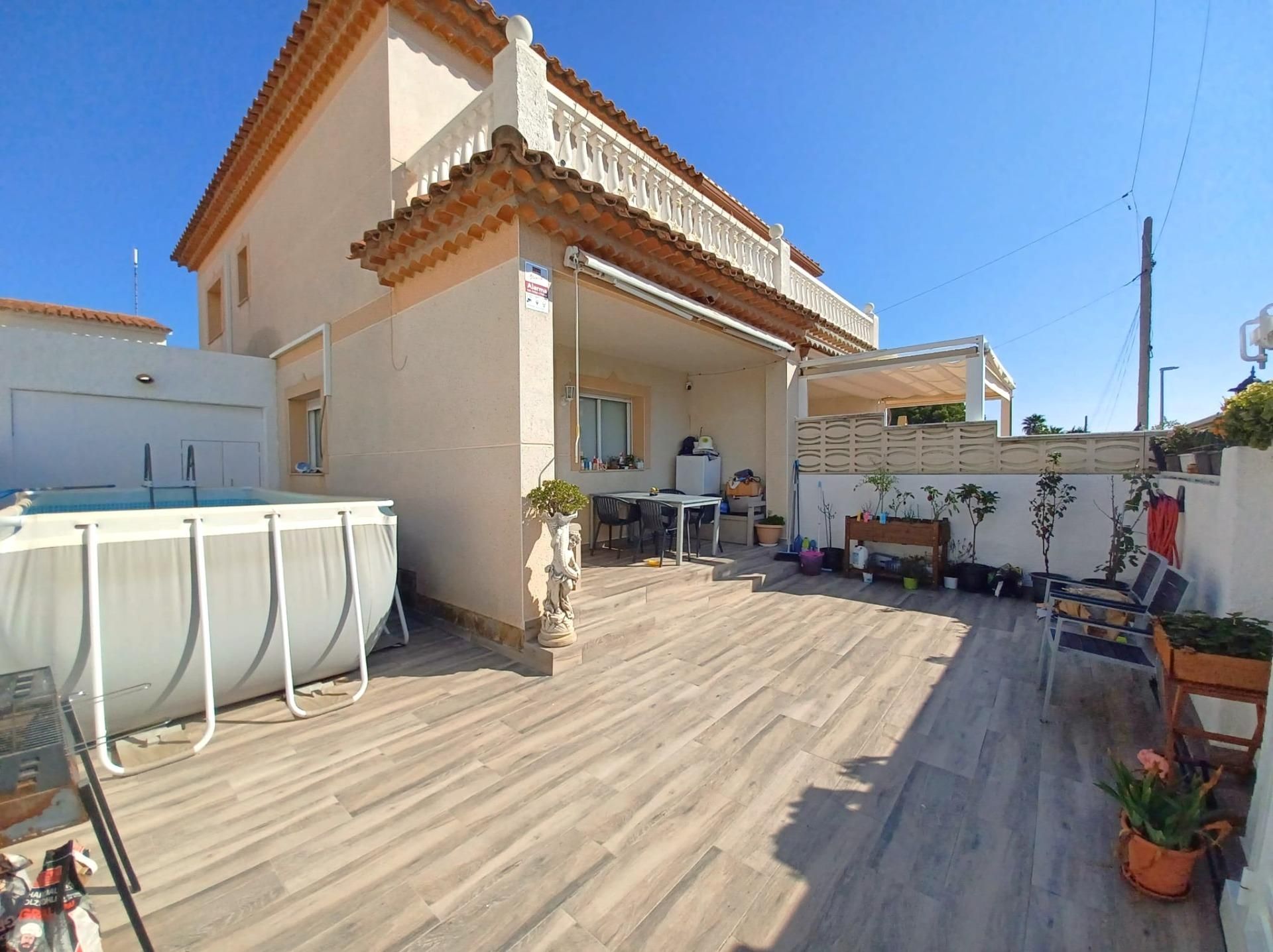 Terrassa de Casa adosada en venda en Mont-roig del Camp amb Aire condicionat, Jardí privat i Terrassa