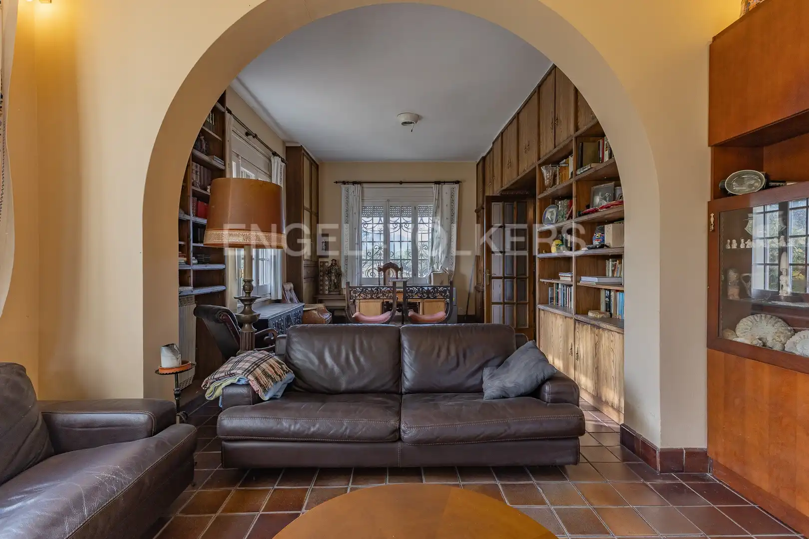 Sala d'estar de Casa o xalet en venda en Montornès del Vallès, Barcelona
