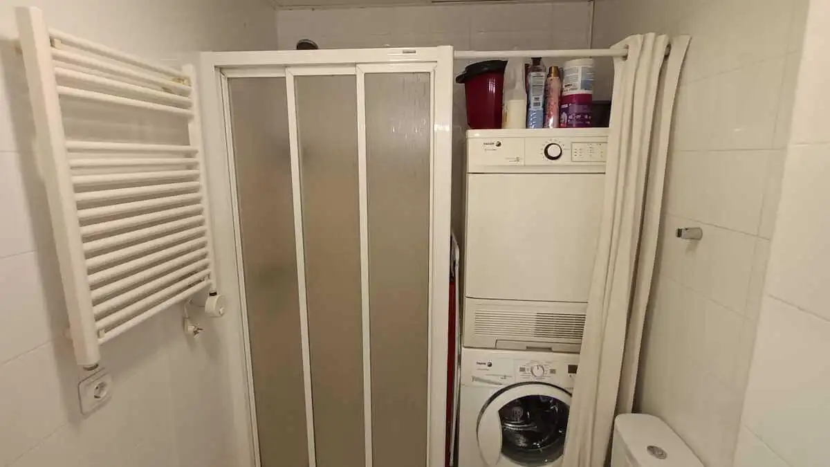 Badezimmer von Wohnung mieten mit Kaufoption in Centro