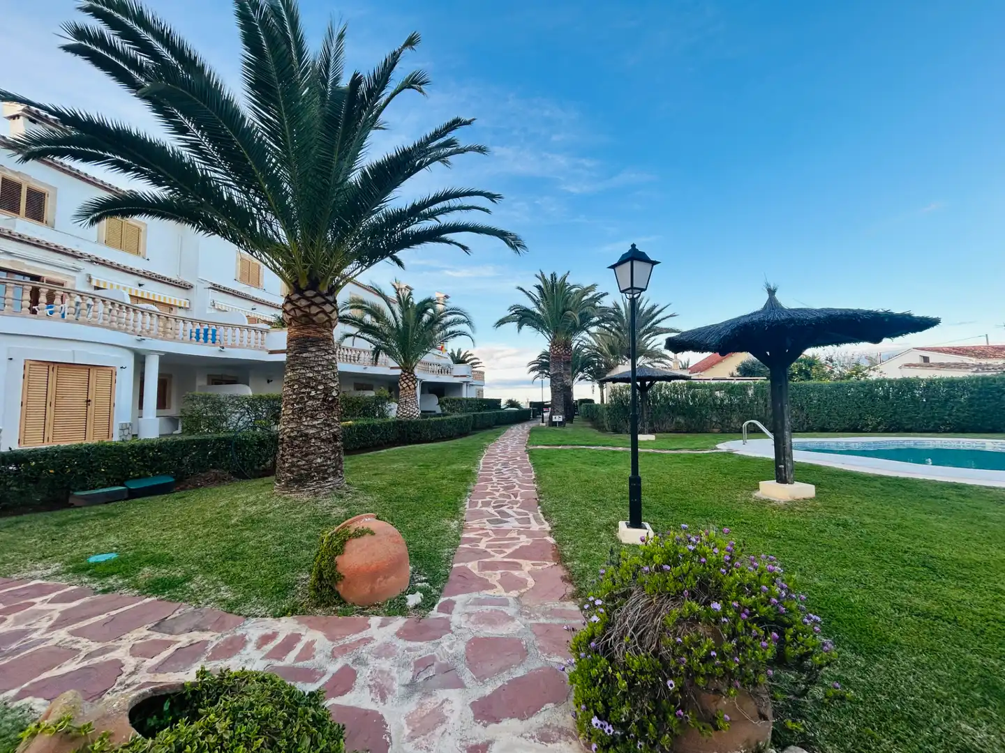 Jardí de Planta baixa de lloguer en Dénia amb Aire condicionat, Calefacció i Jardí privat