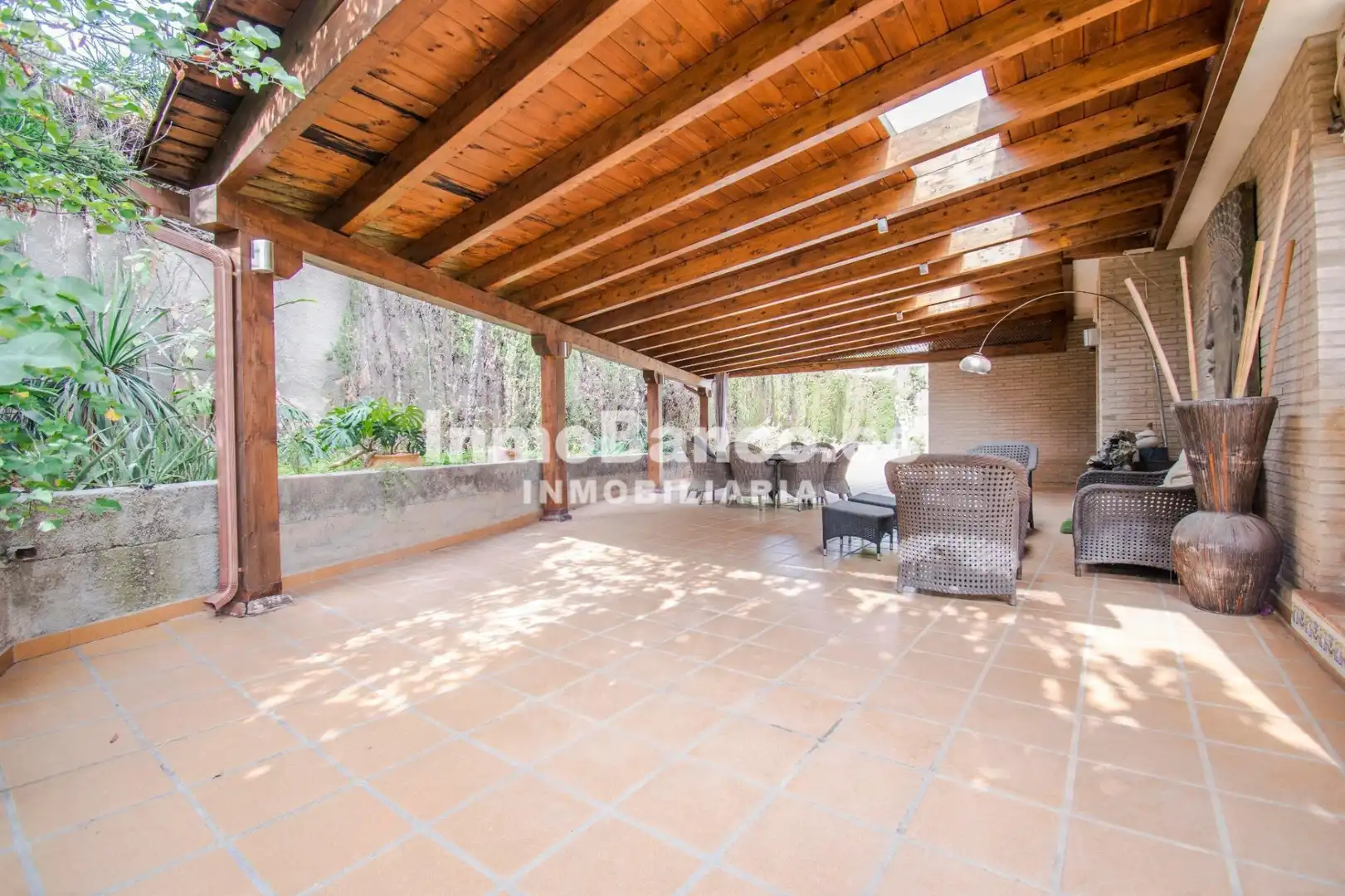 Terraza de Casa o chalet en venta en Chiva con Aire acondicionado, Calefacción y Jardín privado