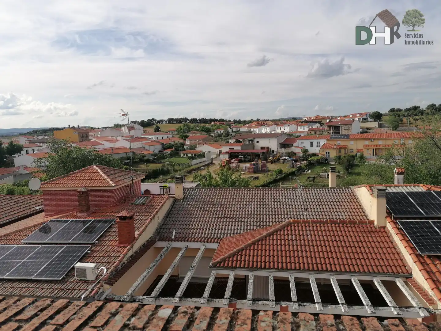Vista exterior de Casa o chalet en venta en Torrejón el Rubio con Aire acondicionado, Calefacción y Terraza