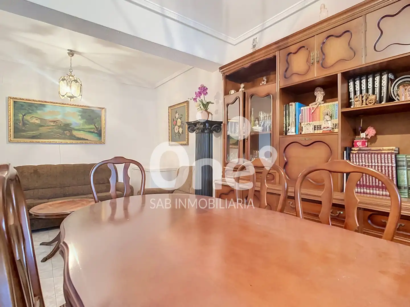 Menjador de Pis en venda en San Antonio de Benagéber amb Aire condicionat, Terrassa i Forn