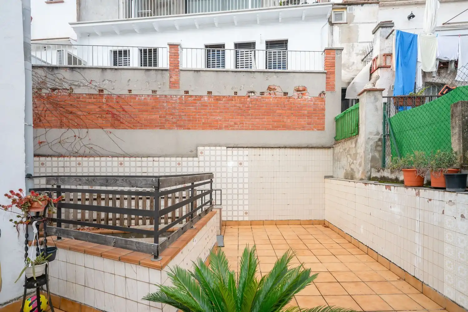Terraza de Piso de alquiler en Girona con Calefacción, Terraza y Trastero
