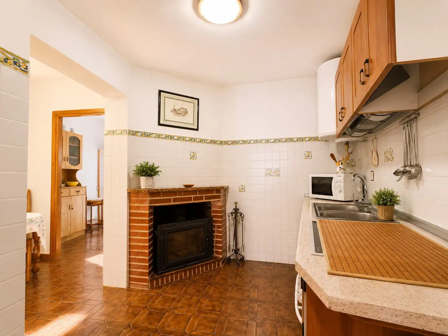 Kitchen of Houses for sale in Peralejos de Abajo  with Heating, Terrace and Furnished