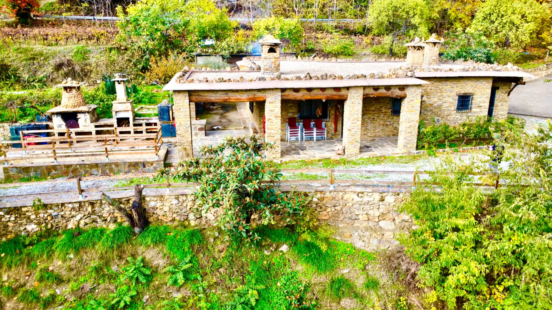 Exterior view of Houses for sale in Alpujarra de la Sierra  with Heating, Private garden and Terrace