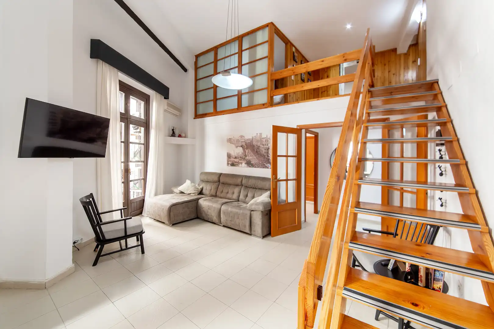 Sala de estar de Piso en venta en Valencia con Aire acondicionado, Calefacción y Parquet