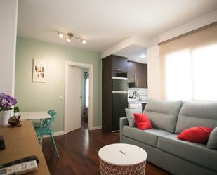 Sala d'estar de Apartament de lloguer en Málaga Capital amb Aire condicionat