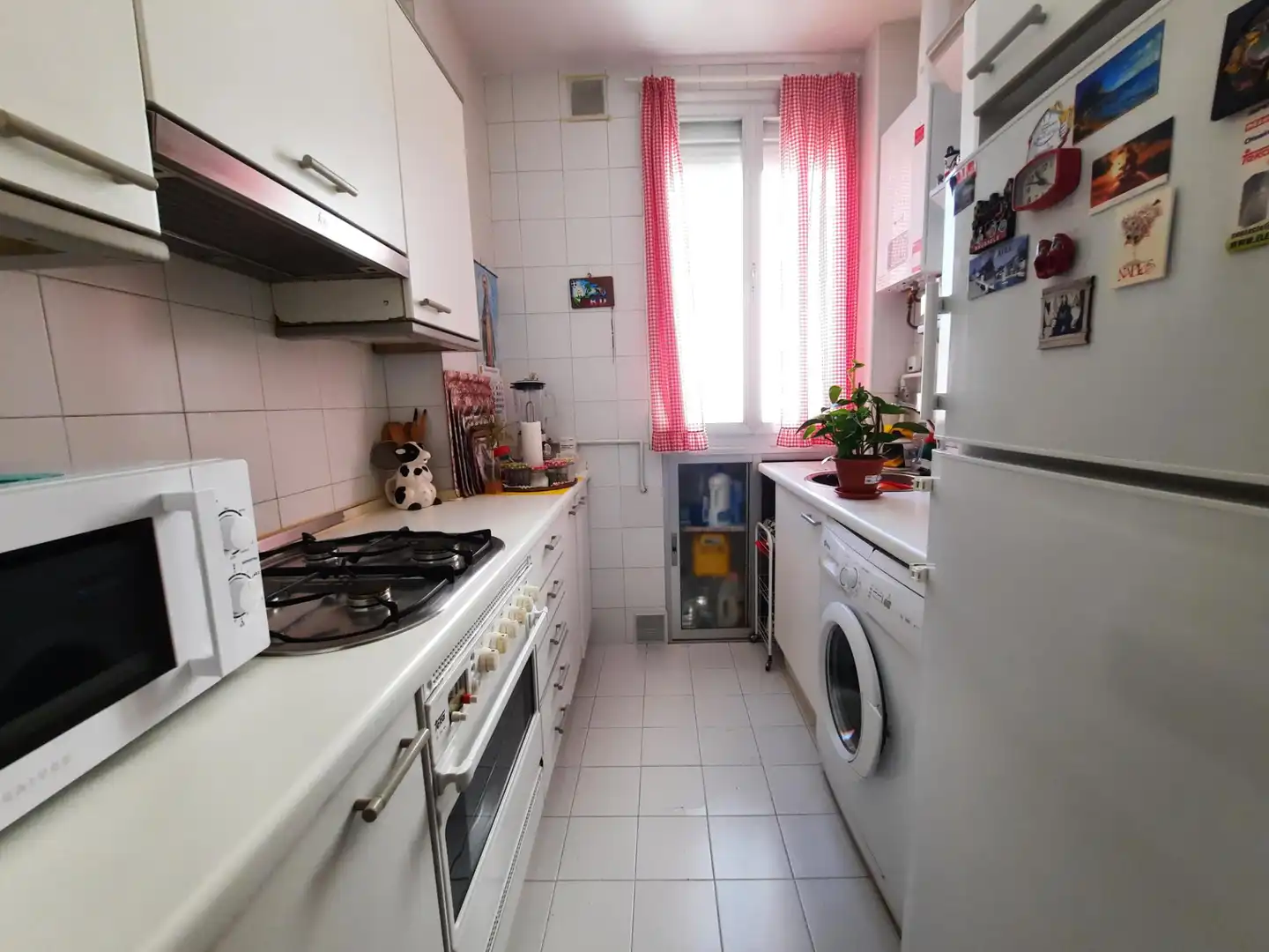 Küche von Wohnung zum Verkauf in Madrid mit Klimaanlage, Heizung und Parkett