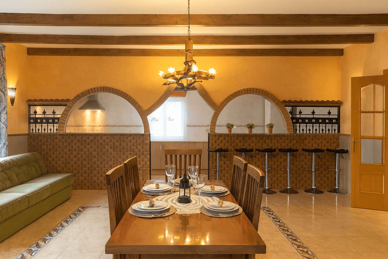 Dining room of House or chalet for sale in La Roda  with Private garden, Terrace and Swimming Pool