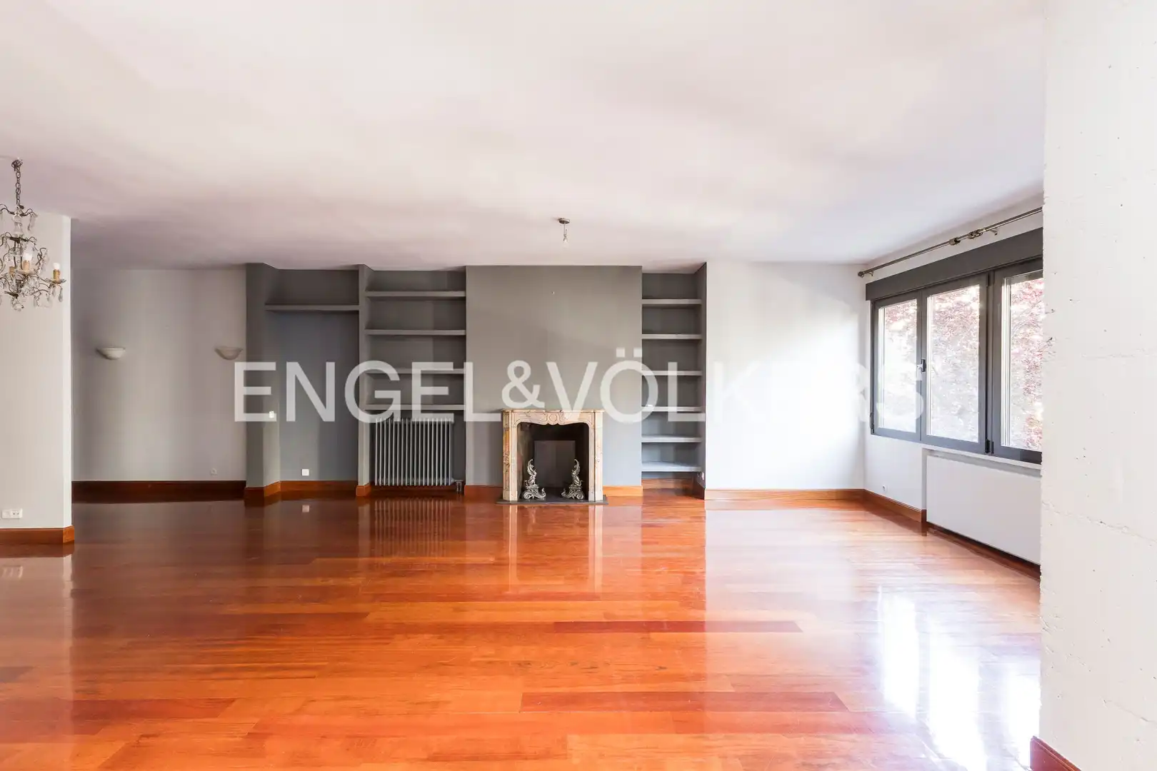 Wohnzimmer von Wohnung zur Miete in Barrio de Salamanca
