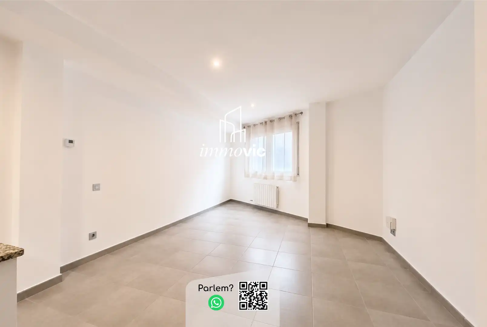 Schlafzimmer von Wohnung zum Verkauf in Roda de Ter mit Heizung, Ofen und Alarm