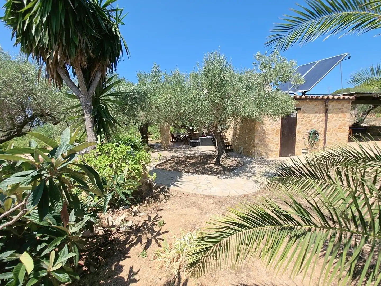 Garten von Country house zum Verkauf in L'Ametlla de Mar  mit Privatgarten, Terrasse und Schwimmbad