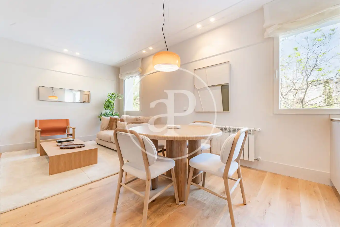 Dining room of Flat for sale in Madrid  with Air Conditioner and Heating