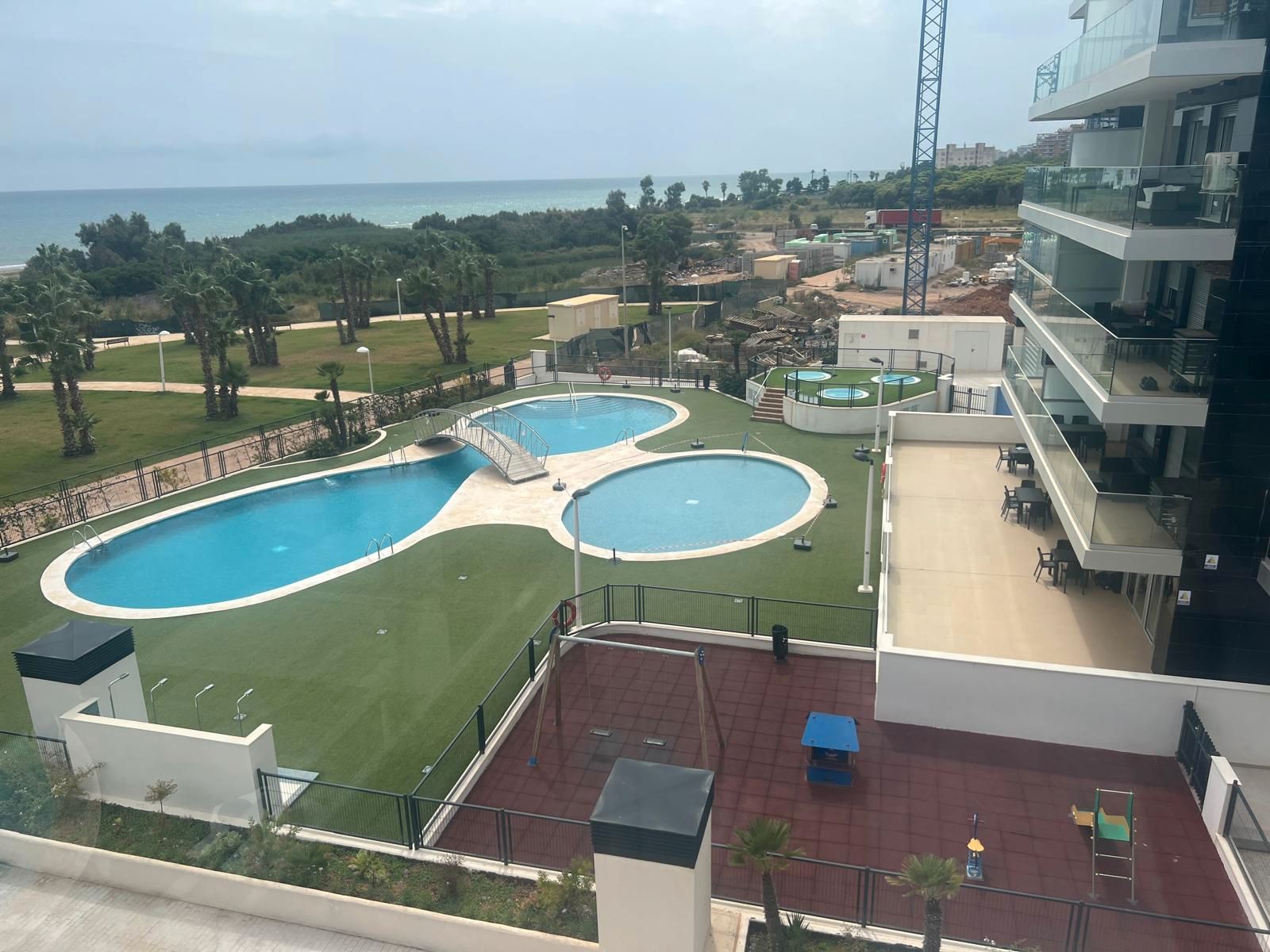 Piscina de Apartament en venda en Oropesa del Mar / Orpesa amb Aire condicionat, Parquet i Terrassa