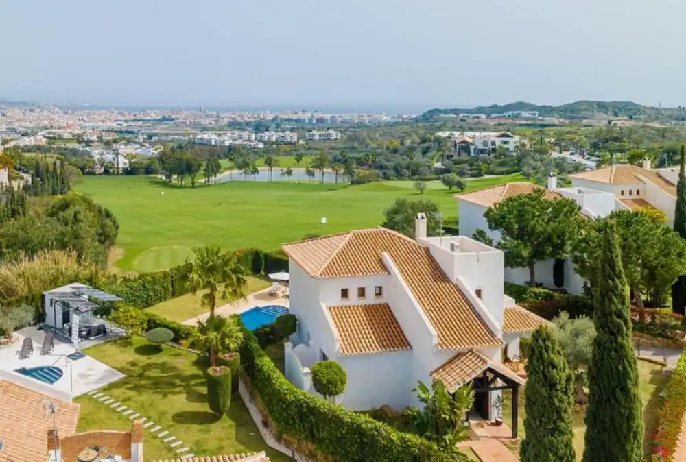 Vista exterior de Casa o chalet de alquiler en Mijas con Aire acondicionado, Calefacción y Jardín privado