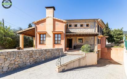 Exterior view of House or chalet for sale in Puigpunyent  with Heating, Private garden and Terrace