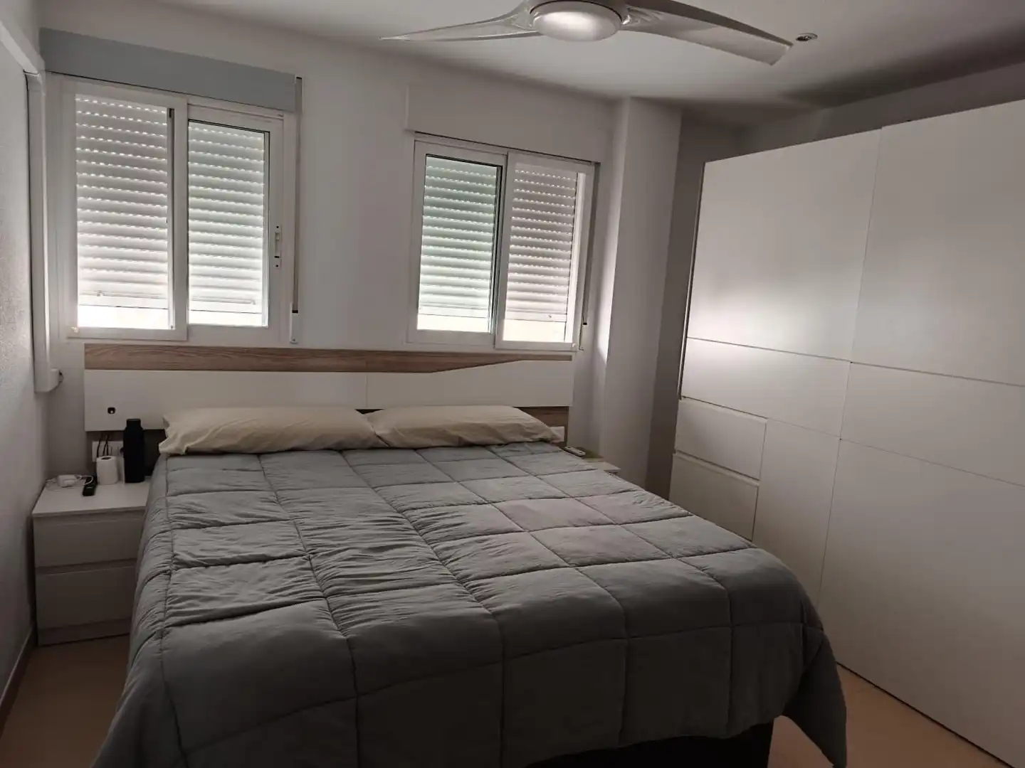 Bedroom of Flat for sale in Murcia  with Air Conditioner, Furnished and Balcony