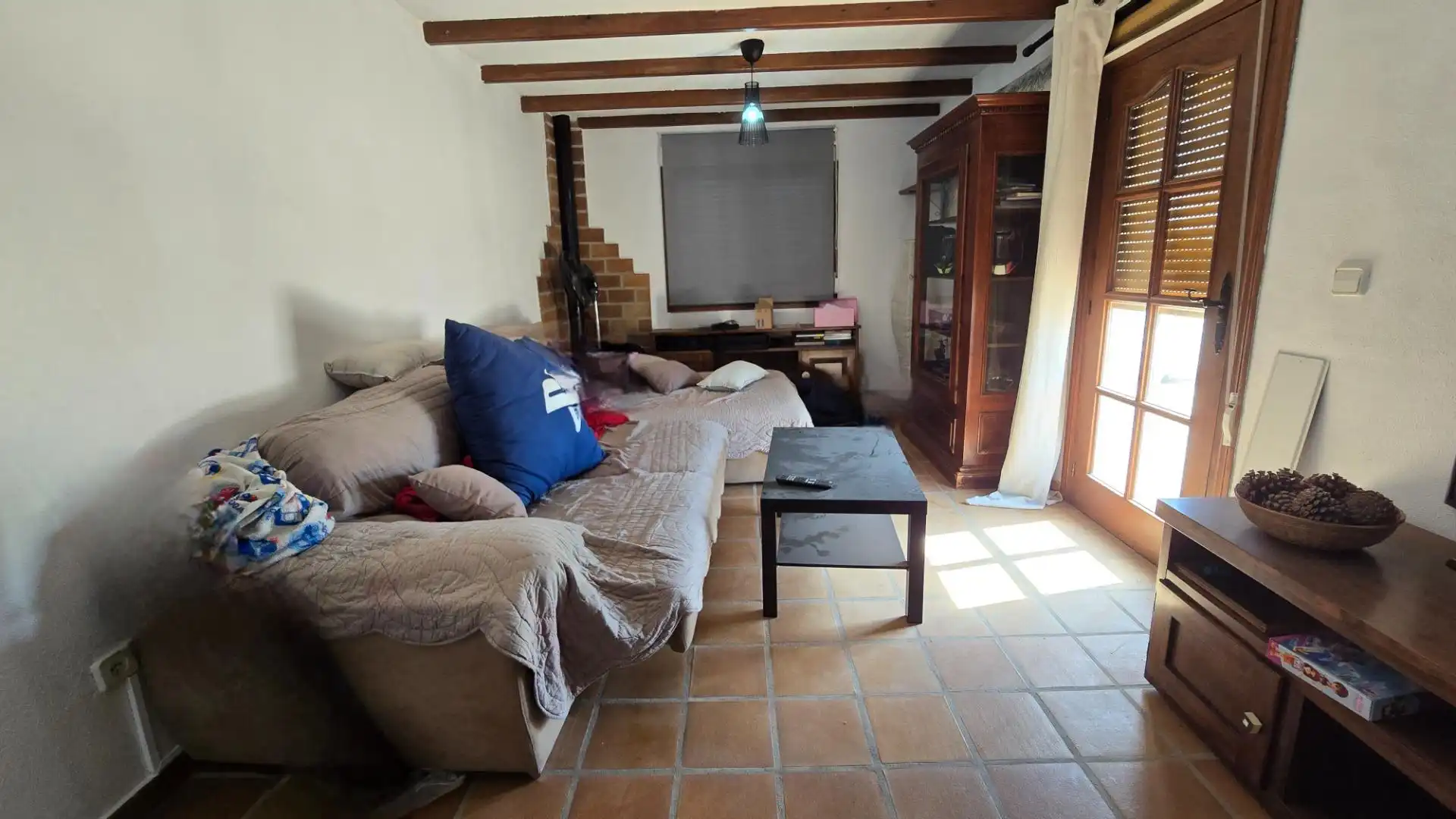 Living room of Houses for sale in Elche / Elx  with Air Conditioner, Private garden and Terrace