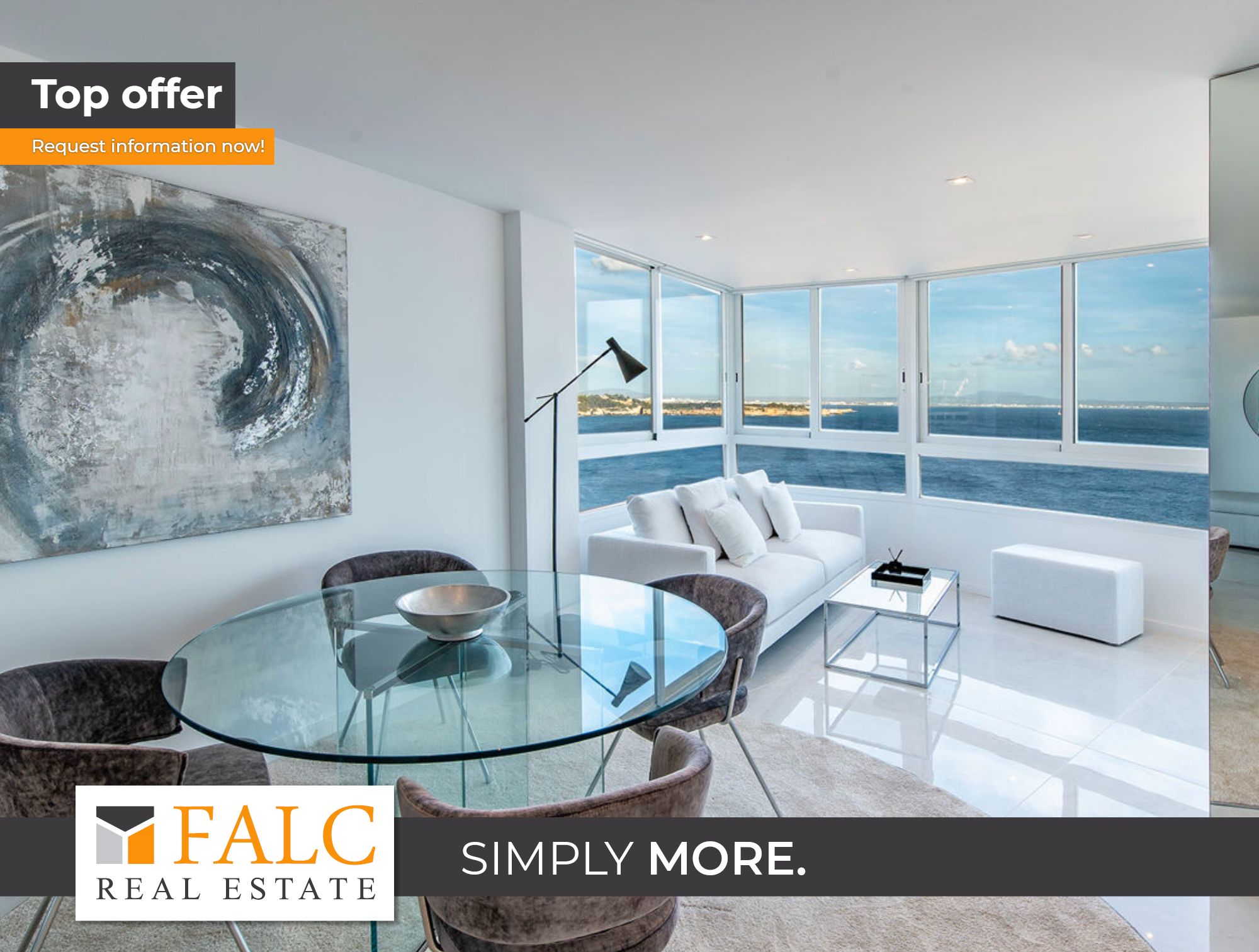 Sala de estar de Apartamento en venta en Calvià con Jardín privado y Piscina comunitaria