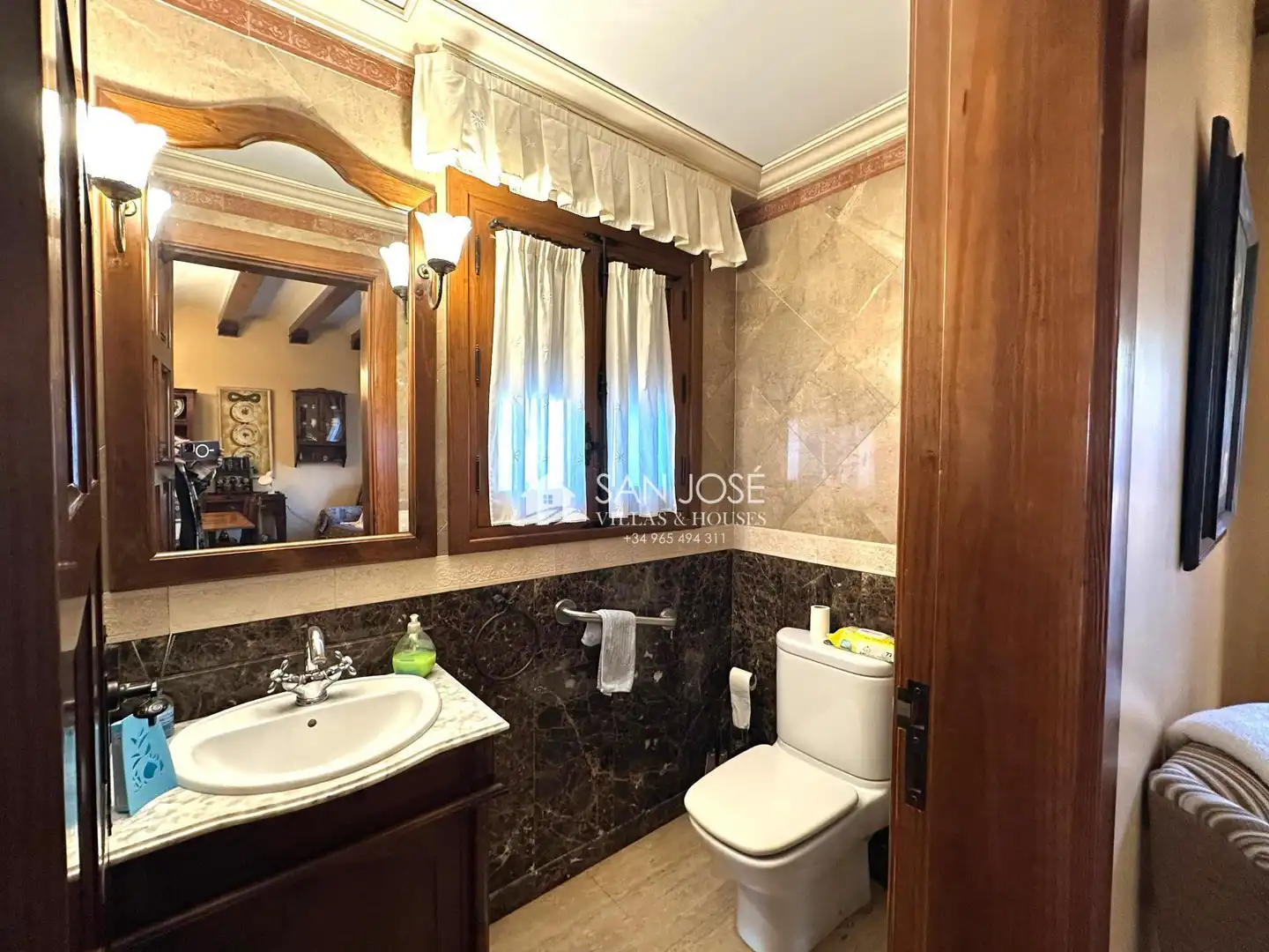 Baño de Casa o chalet en venta en Novelda con Aire acondicionado, Calefacción y Jardín privado