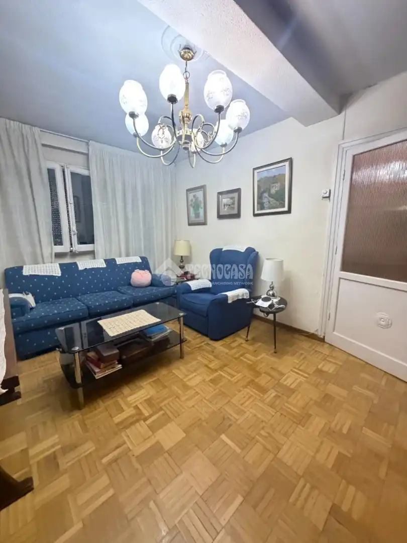 Sala de estar de Piso en venta en Madrid con Aire acondicionado y Terraza